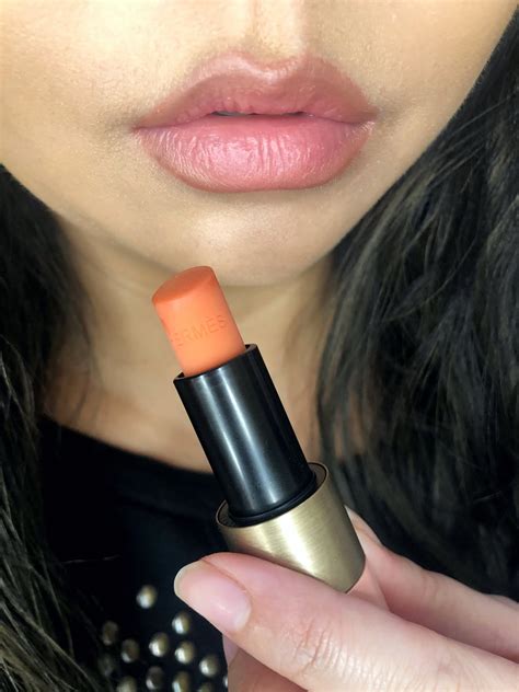 hermes rose lip enhancer reviews.